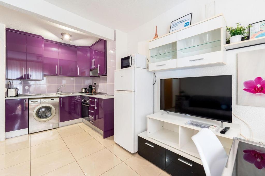Apartamento En El Centro A Un Minuto De La Playa Μπένιντορμ Εξωτερικό φωτογραφία
